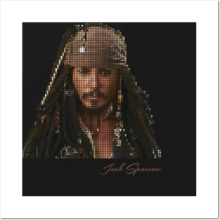 Jack Sparrow -Johnny Depp Posters and Art